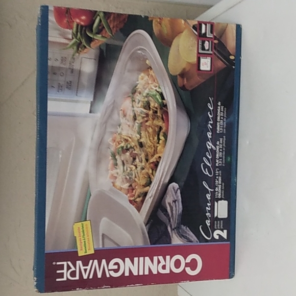 Corningware Kitchen Vintage Sealed Corningware Casual Elegance